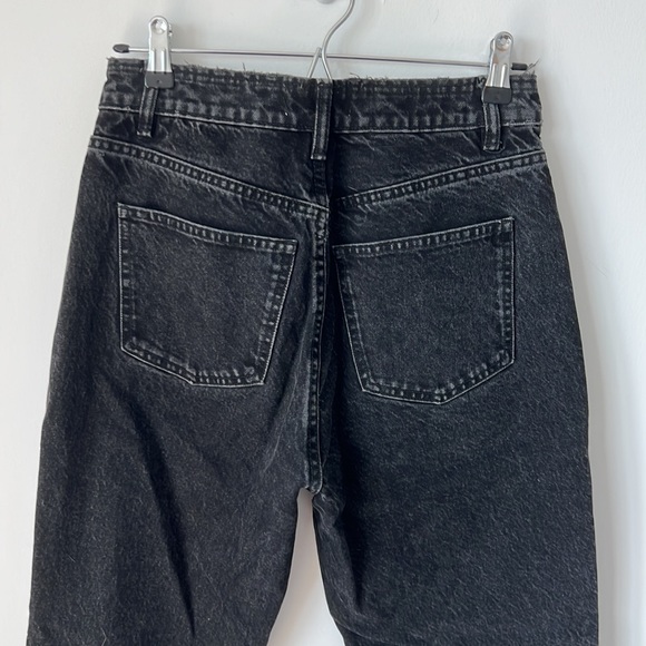 ZARA High Rise Mom Jean - Black - Picture 3 of 4